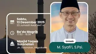 Kultum Sabtu Malam 13.12.25 - 