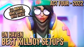 BEST KILLJOY SETUPS HAVEN - 2022 - Quick Setups to Win More Games