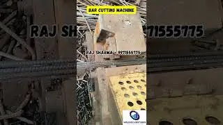 Bar Cutting Machine GQ40 | Steel Rod Cutter Machine | Heavy Duty Machine  6-32mm -9971555775