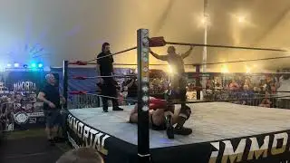 Greek God Papadon vs Bill Collier - ICW - Immortal Championship Wrestling (fan cam)