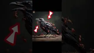 Why Crow Enjoy the Ants Bite 😱🐜