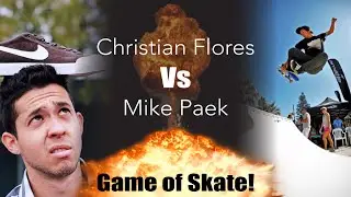 Game Of Skate With Mike Paek and Me