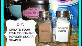 DiY: Cocoa and Sugar Powder Shakers - asimplysimplelife