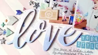 Mixed Media Scrapbooking- Hip Kit Club October 2017