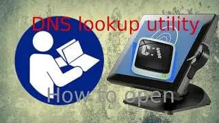 How to open DNS lookup utility (DIG) manual with terminal on Parrot Security Linux