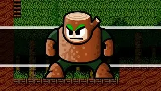 Megaman 2 [NES] WOODMAN - Full Stage Walkthrough