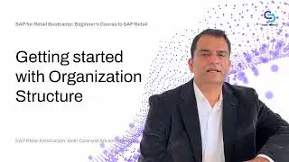 Getting started with Organization Structure - SAP Retail