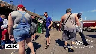 Virtual Walk in Russia. Saturday Market Walk