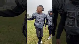 Taeone and Rod pregame interview #2025 #EastsideRaiders #7u #CoolKids #NFl