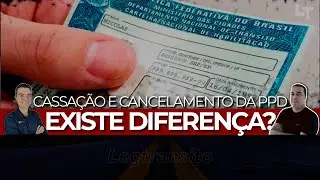 CASSAÇÃO e CANCELAMENTO da PPD - Qual a diferença? #legtransito #ronaldocardoso