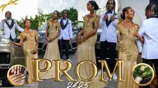 SENIOR PROM 2K25 ☆| PREP + VLOG| maintance, send off, photoshoot, grwm, after party
