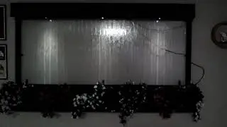Wall Mounted Glass Water Curtain