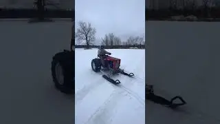 #shorts  My Snowmotractor has Reverse!  Project &ldquo;Freedom&rdquo; is Moving!