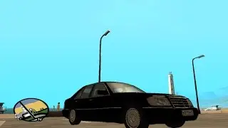 Обзор мода #8(GTA San Andreas)-Mersedes Benz W140