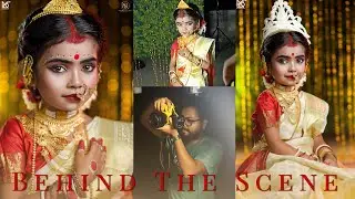 ।। Bridal Shoot with Little Model ।। Nikon d 5600 with 85mm ।। Behind The Scenes ।।