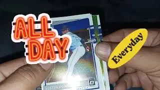 Value pack rip of 2020 Panini Donruss Optic baseball with an Auto