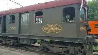 Illinois Terminal class B 1565 running at IRM
