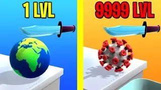 ASMR Slicing ALL LEVELS! NEW GAME ASMR Slicing WORLD RECORD!