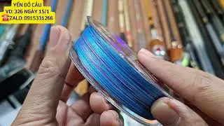 VD: 326 NGÀY 15/1💥SALE#50K_CẦN PHỤ KIỆN ĐỒ CÂU#fishing ☎️0915331266 ( YẾN)