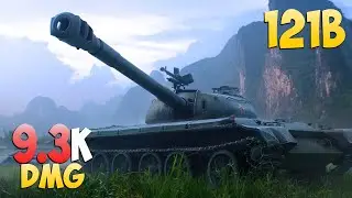 121B - 5 Kills 9.3K DMG - Удача или Умение?! - Мир Танков