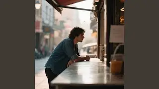 You lean on the counter