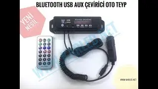 BLUETOOTH ARA&Ccedil; AUX USB D&Ouml;N&Uuml;ŞT&Uuml;R&Uuml;C&Uuml; OTO TEYP DİJİTAL G&Ouml;STERGELİ MP3 USB SD KART &Ccedil;EVİRİCİ İNCELEME