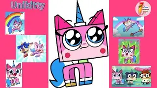 Unikitty drawing and colouring |how to draw unikitty |Unikitty #art #drawing #viral #youtubevideos