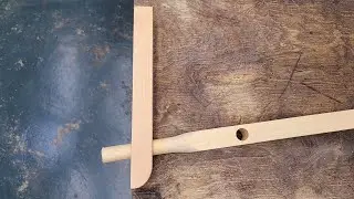 5-level lathe made of dowels / The secret is 8˚