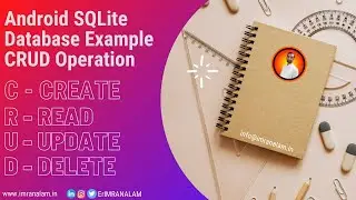 Android SQLite #Database Example &ndash; #CRUD Operation in #SQLite