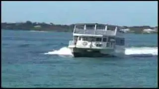 Boat Ride to Dolphin Encounters in the Bahamas - Dolphin Encounters Video