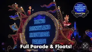 Tokyo Disneyland Electrical Parade! FULL Parade + Floats in 2025! 