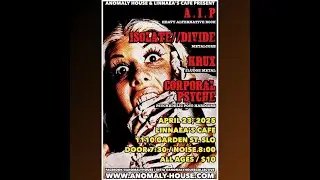 Corporal Psyche - Live at Linnaea's [OFFICIAL LIVE]