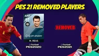 All Removed Players on PES 2021 | All silver+ removed base players on PES 2021 #pes 2021