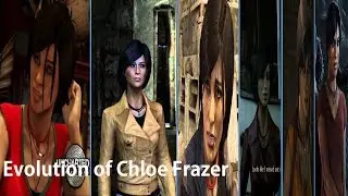 Evolution of Chloe Frazer (2009 - 2017) (PS3 , PS4)