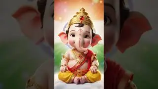 तिरंगे के साथ Baby Ganesha 😍🇮🇳