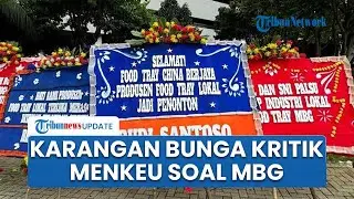 Purbaya Banjir Karangan Bunga Breisi Kritik MBG, Kecewa APBN Dipakai Beli Food Try Buatan China