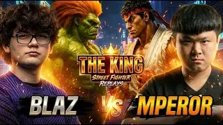 🔥 SF6 ▰ BLAZ (Blanka) vs MPEROR (Ryu) ▰ Street Fighter 6 | High-Level Set 🔥