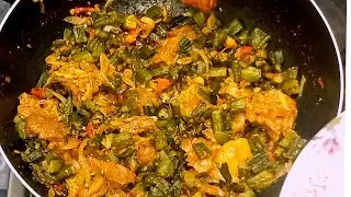 Bindi Gosht Recipe/Traditional Bindi Gosht Recipe/Masala Bindi Recipe by Zara's cooking & vlogs 