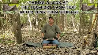 Taking A Look At The Texsport Camo Tent After Long-Term Storage