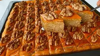 THE MOST DELICIOUS AZERBAIJANI METHOD // RECIPE FOR COOKING PAHLAVA