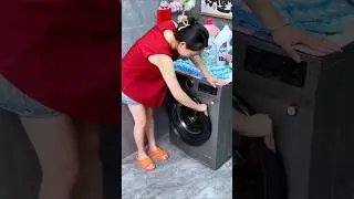 Kapde dhone ka sabse aasan Jugaad 😱 #shortsvideo #gadgets #jugaad