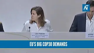 EU Pushes Bold Climate Deals at COP30: Finance, Fossil Exit & 1.5&deg;C | Europe Politics | AT World