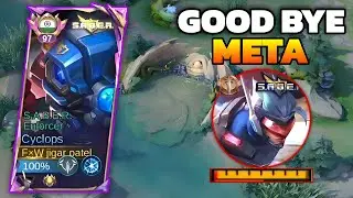 GOODBYE SABER META !! THIS NEW CYCLOPS BUILD & EMBLEM WILL MAKE SABER USELESS IN RANKED GAME !! MLBB