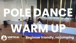 Pole Dance warm-up - beginner friendly, no jumping