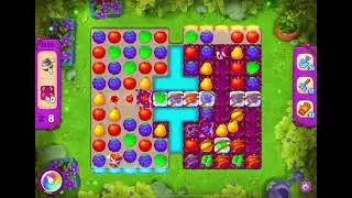 GardenScapes Level 2625 no boosters (13 moves)