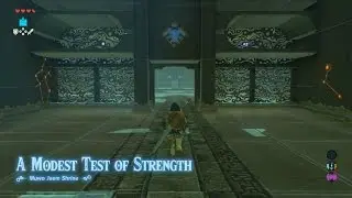 Test of Strength, Muwo Jeem Shrine - Early Game Strong Weapons - Zelda Breath of the Wild