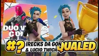 jugando la ultima duo victory cup 🏆
