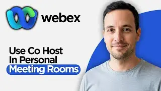 Как использовать Webex Co Host в персональных переговорных комнатах, во время совещаний и заплани...