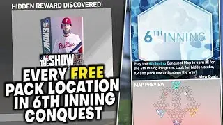 EVERY FREE PACK Location in 6th Inning Conquest DIAMOND PULL! MLB The Show 19 Diamond Dynasty