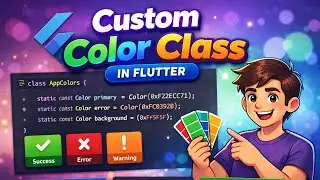 Flutter Theming Made Easy | Custom Color Class Tutorial